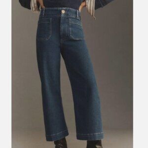 Maeve by Anthropologie The Colette Cropped Denim Jeans